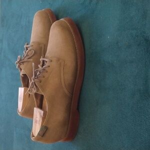 Bass Tan Suede Leather Bucks/Walking Shoes  9.5 M